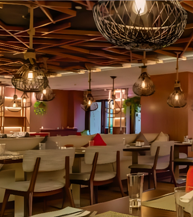 Downtown Dubai Dining Lounge commercial interior