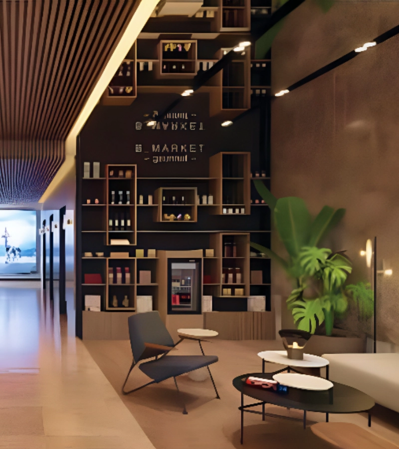 Al Wasl Signature Café F&B interior